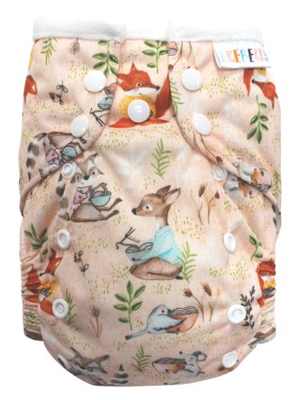 Kapsová plenka (M), bez křidélek - Špagety PAT