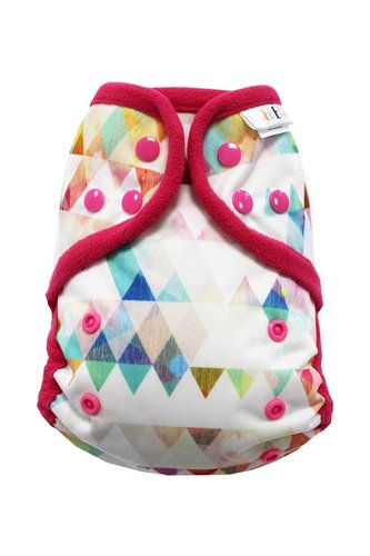 Svrchní kalhotky (S) - Trojúhelníčky duhové PAT