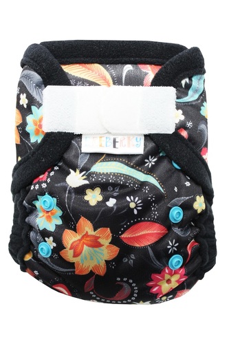 Svrchní kalhotky (S), bez křidélek - Noční květy SZ