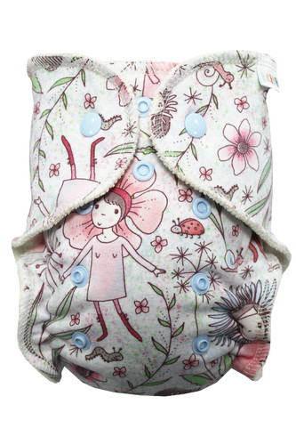 BIO Kalhotková plenka s GOTS (S) - Květinářka PAT