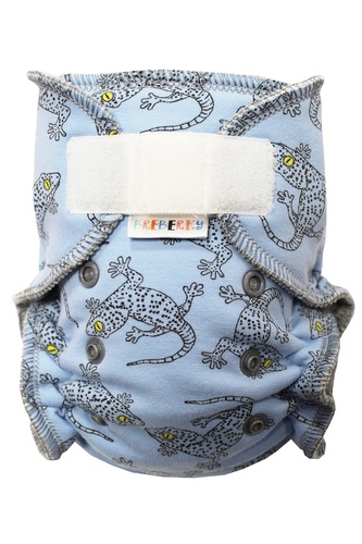 Kalhotková plenka (S) - Ještěrky SZ, šedý velur