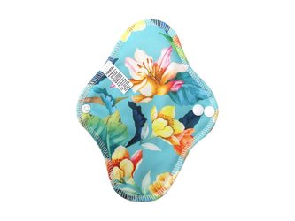 Slipová vložka (PUL) - Magnólie, červený velur (kojenecký plyš)