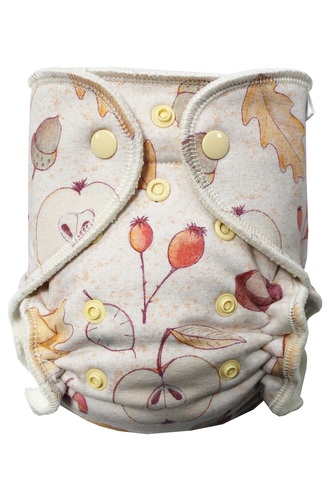 BIO Kalhotková plenka s GOTS (S) - Podzim PAT