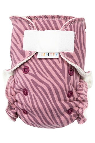 BIO Kalhotková plenka (S) - Růžová zebra SZ