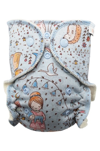 BIO Kalhotková plenka s GOTS (S) - Maminka PAT