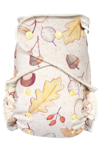 BIO Kalhotková plenka s GOTS (M) - Podzim PAT