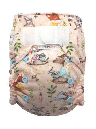 BIO Bambusová kapsová plenka (S) - Špagety SZ