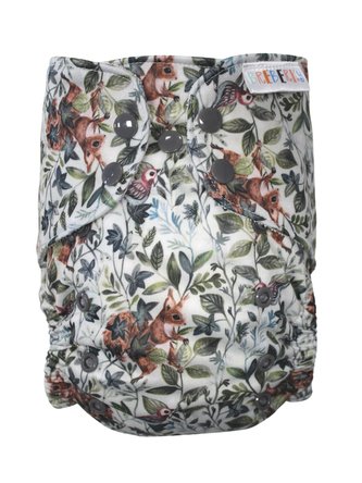 BIO Bambusová kapsová plenka (M) - Veverky PAT