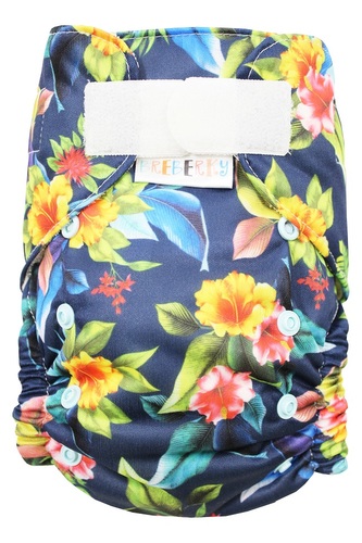 BIO Bambusová kapsová plenka (M) - Ibišek SZ