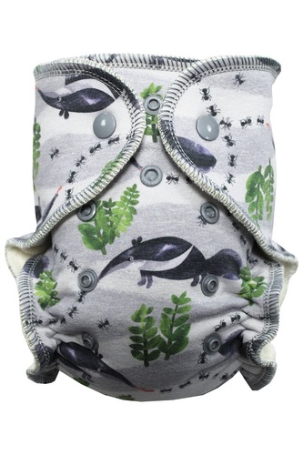 BIO Kalhotková plenka s GOTS (S) - Mravenečník PAT