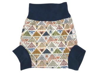 Natahovací svrchní kalhotky PUL - Hmyzí hotel__VELIKOST:XL (11-14kg)