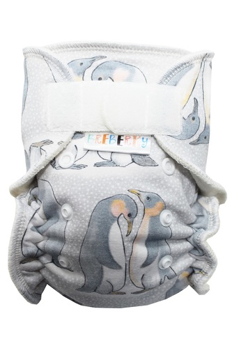 BIO Kalhotková plenka s GOTS (S) - Tučňáci SZ