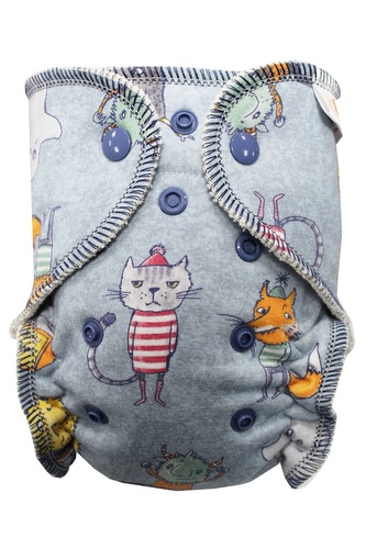 BIO Kalhotková plenka s GOTS (S) - Halloween PAT