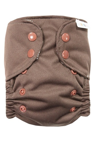 BIO Bambusová kapsová plenka (S) - Čokoládová PAT