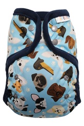 Svrchní kalhotky (XL), bez křidélek - Veselí pejsci PAT
