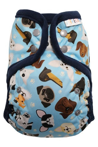 Svrchní kalhotky (XL), bez křidélek - Veselí pejsci PAT