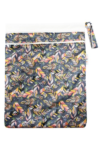 Pytel dvoukomorový (PUL) - Indiánská pírka M