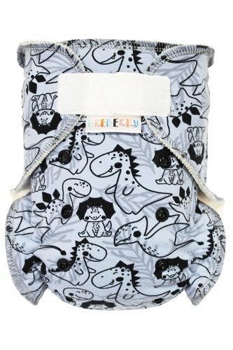 Kalhotková plenka (M) - Dinosauří mláďátka SZ, sv.modrý velur