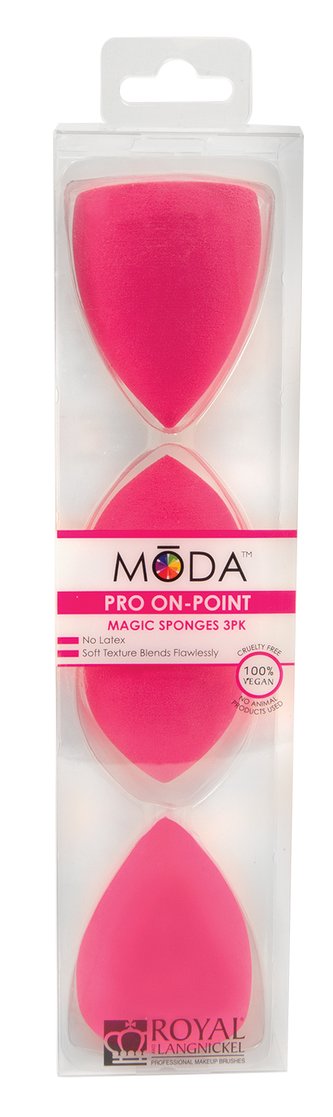 Royal & Langnickel MODA MAGIC SPONGES Houbičky na make-up 3 ks