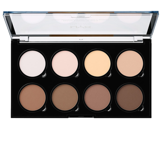 NYX PROFESSIONAL MAKEUP Rozjasňující a konturovací paletka