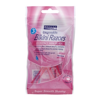 BEAUTY FORMULAS DISPOZABLE BIKINI RAZORS SADA ŽILETEK – 3KS
