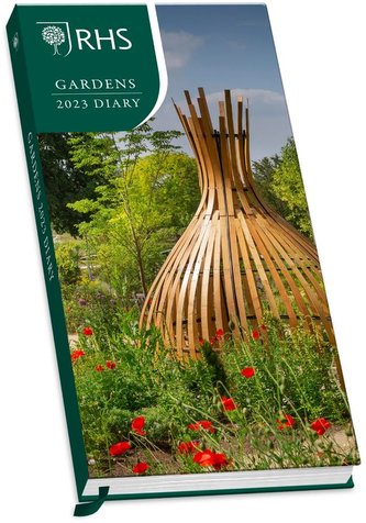 Slim diář 2023 Zahradnictví Royal Horticultural Society (8,3 x 16,4 cm)