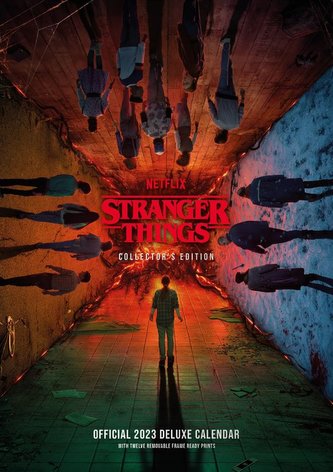 Deluxe kalendář 2023 Stranger Things (29,7 x 42 cm)