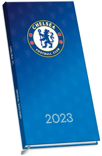 Slim diář 2023 FC Chelsea (8,3 x 16,4 cm)