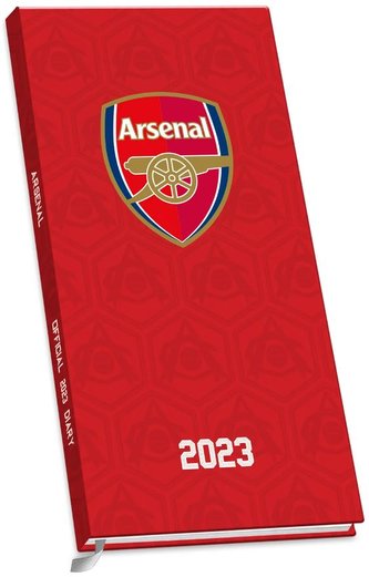 Slim diář 2023 FC Arsenal (8,3 x 16,4 cm)