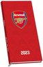 Slim diář 2023 FC Arsenal (8,3 x 16,4 cm)