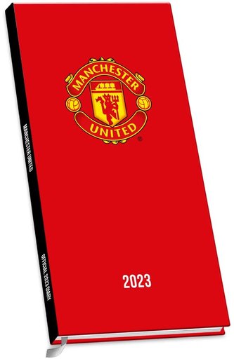 Slim diář 2023 FC Manchester United (8,3 x 16,4 cm)