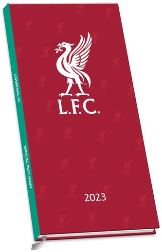 Slim diář 2023 FC Liverpool (8,3 x 16,4 cm)