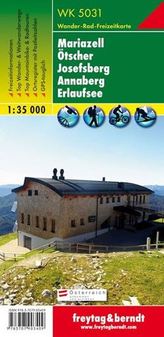 WK 5031 Mariazell-Ötscher 1:35 000 / turistická mapa