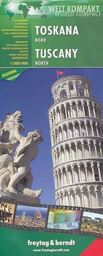 AK 0610N WCS Toskánsko - sever 1:200 000 / automapa