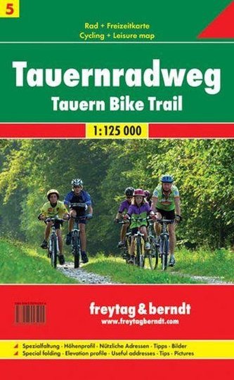 RK 5 Tauern Radweg 1:125 000
