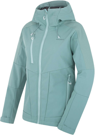 Dámská softshell bunda Sevan L grey green - M
