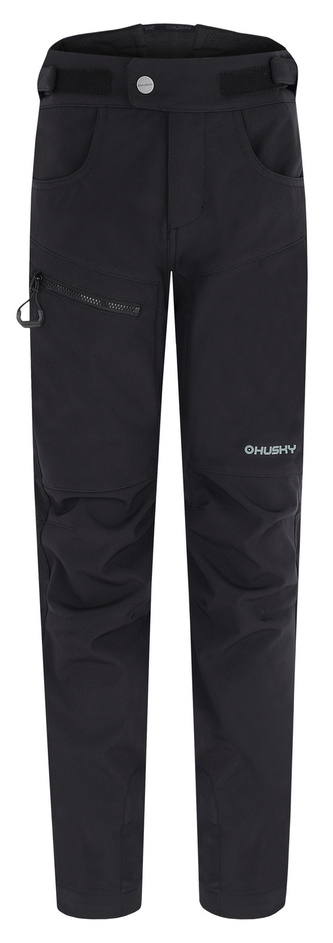 Dětské softshell kalhoty Keson K black - 122