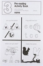 Pre-Reading Activity Books: Book 3