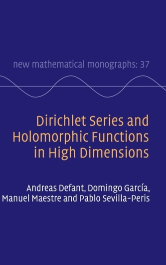 New Mathematical Monographs