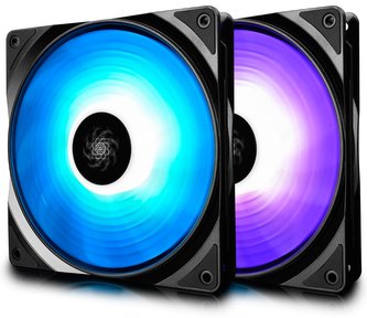 DEEPCOOL větrák RF140-2 IN 1 / 140 mm / PWM / RGB