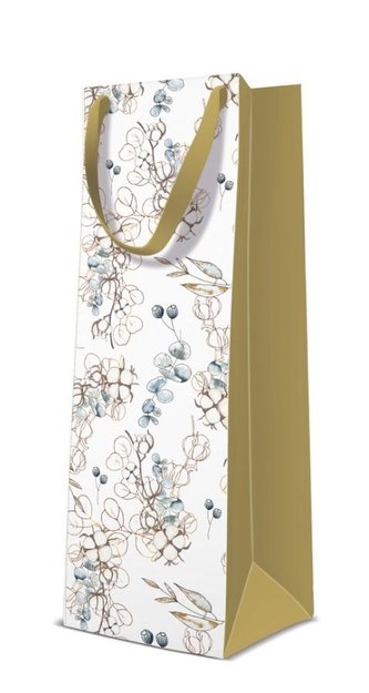 Torba premium Zimowe liście butelka BN