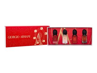 Giorgio Armani Si parfémovaná voda Si 7 ml + parfémovaná voda Si Passione 7 ml + parfémovaná voda Si Intense 7 ml + parfémovaná voda Si Passione Éclat 7 ml