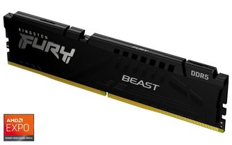 KINGSTON FURY Beast Black EXPO 16GB DDR5 6000MHz CL36 / DIMM