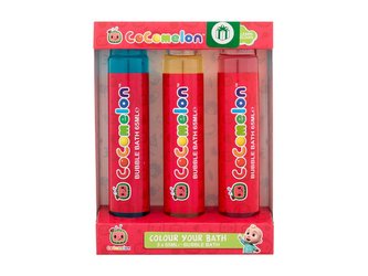 Cocomelon Colour Your Bath pěna do koupele 3 x 65 ml