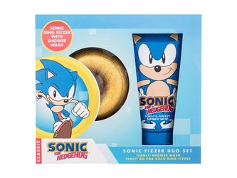 Sonic The Hedgehog Bath Fizzer bomba do koupele 150 g + sprchový gel Sonic´s Speedy 150 ml