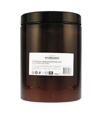 My.Organics The Organic Himalaya Crystal Salt With Levander, Pine And Lemon organická himálajská sůl s levandulí, borovicí a citronem 1 kg