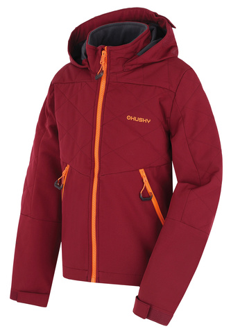 Dětská softshell bunda Salex K bordo - 134