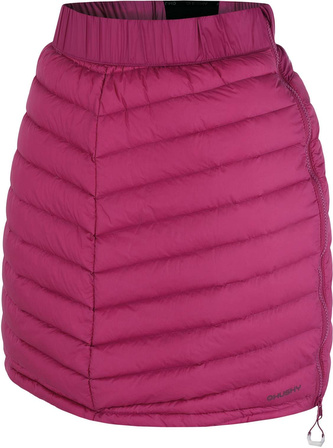 Dámská péřová sukně Frozy L dk. magenta - L