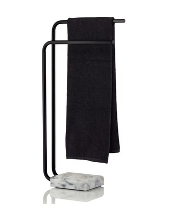 KELA Držák na ručníky VARDA mramor KL-20030