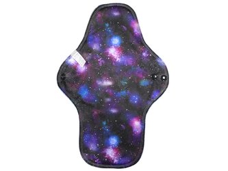 BIO XL vložka (PUL) - Tajemství vesmíru & světle růžové bambusovo-biobavlněné froté